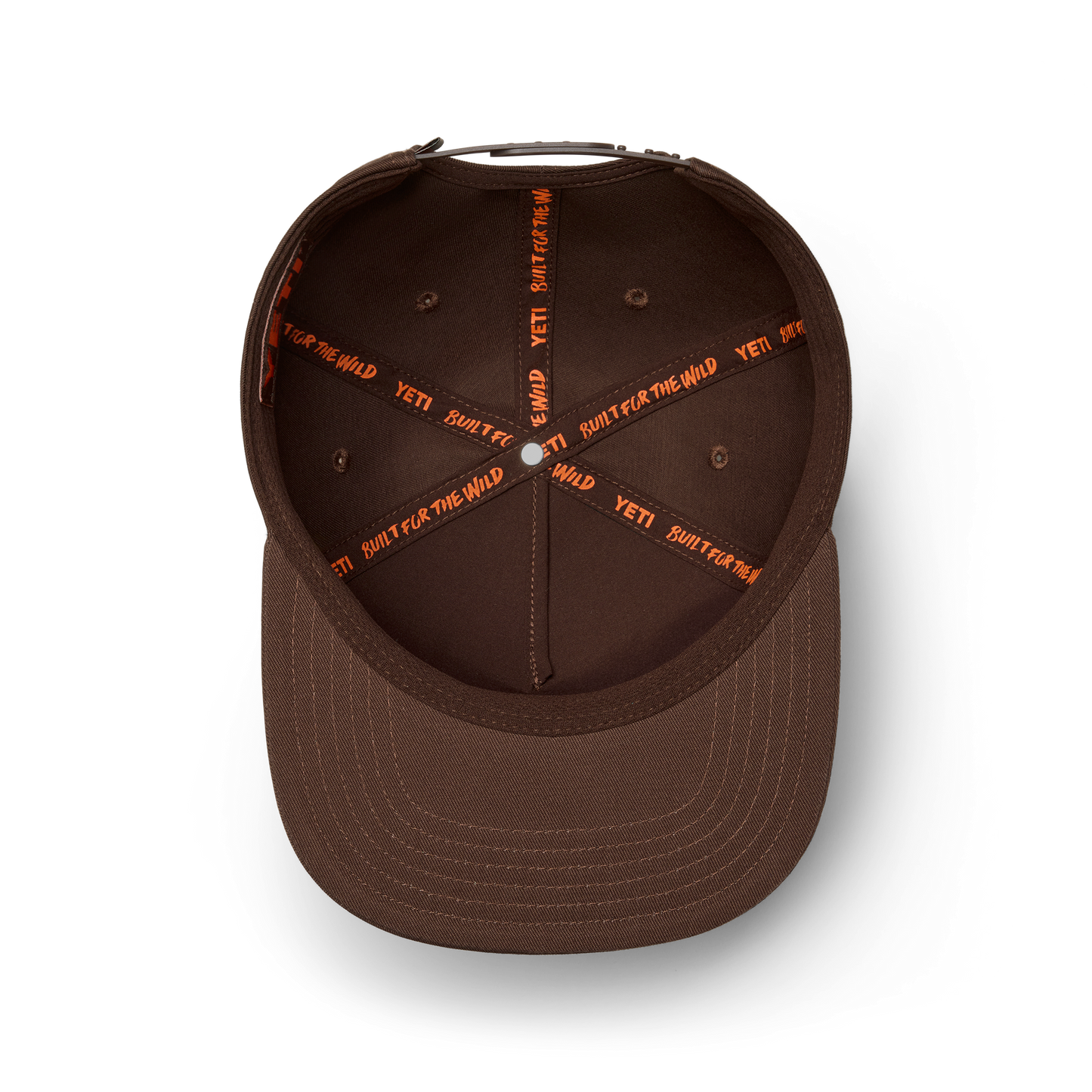 YETI YETI® BFTW Duck Flat Brim Hat Dark Brown