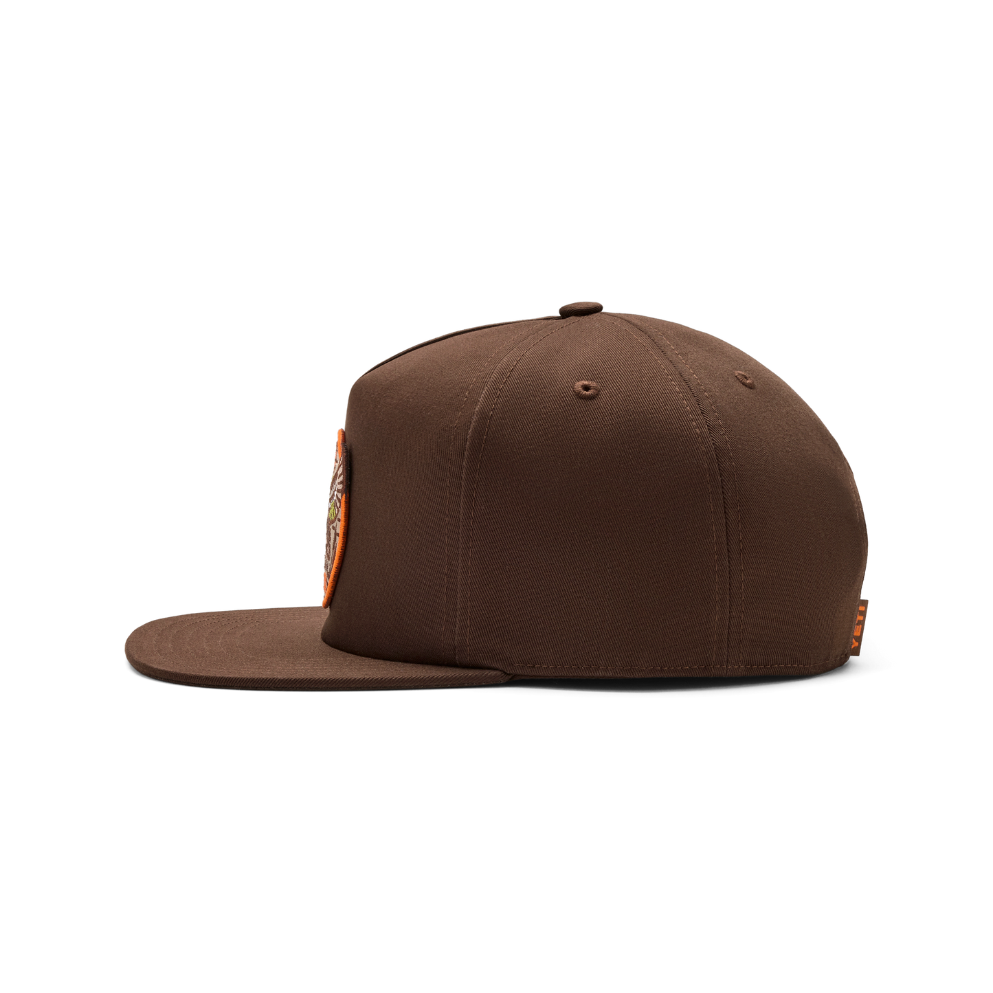 YETI YETI® BFTW Duck Flat Brim Hat Dark Brown