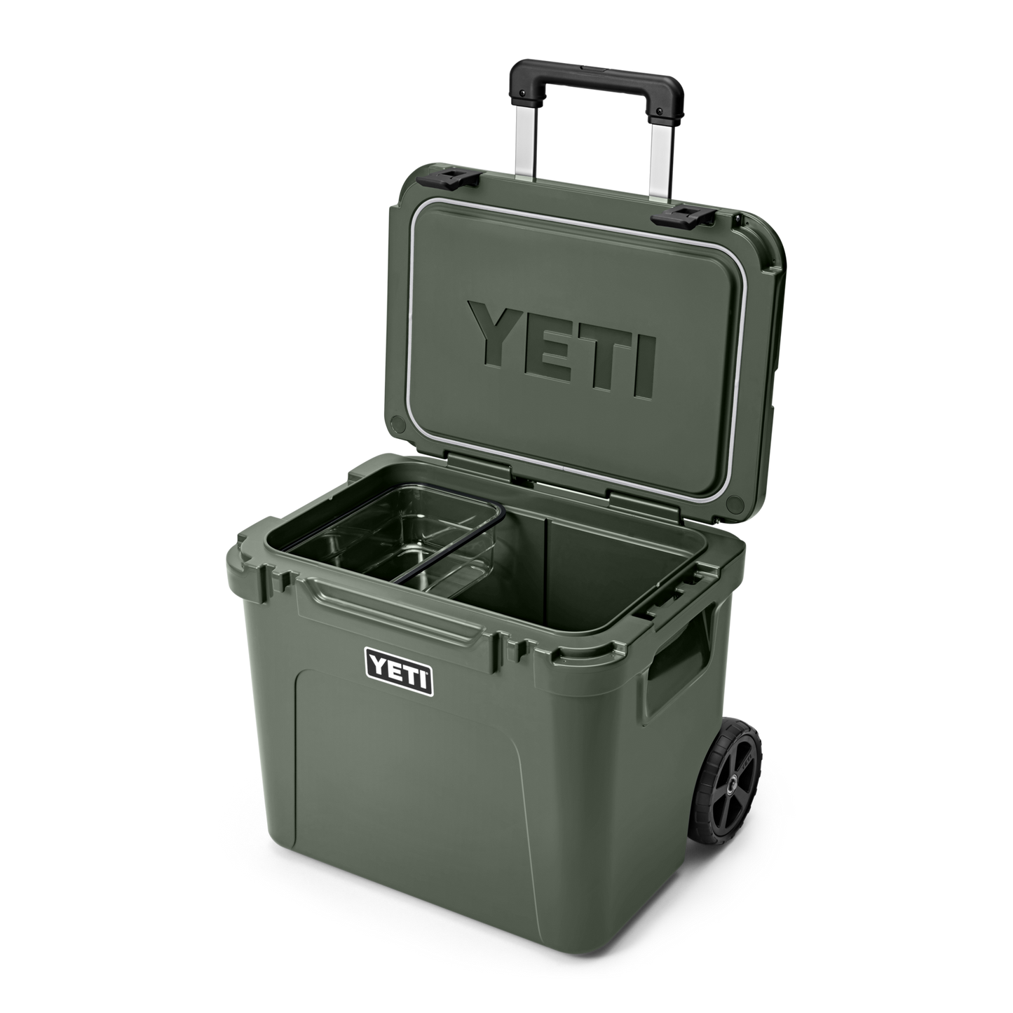 YETI Glacière sur roulettes Roadie® 60 Camp Green
