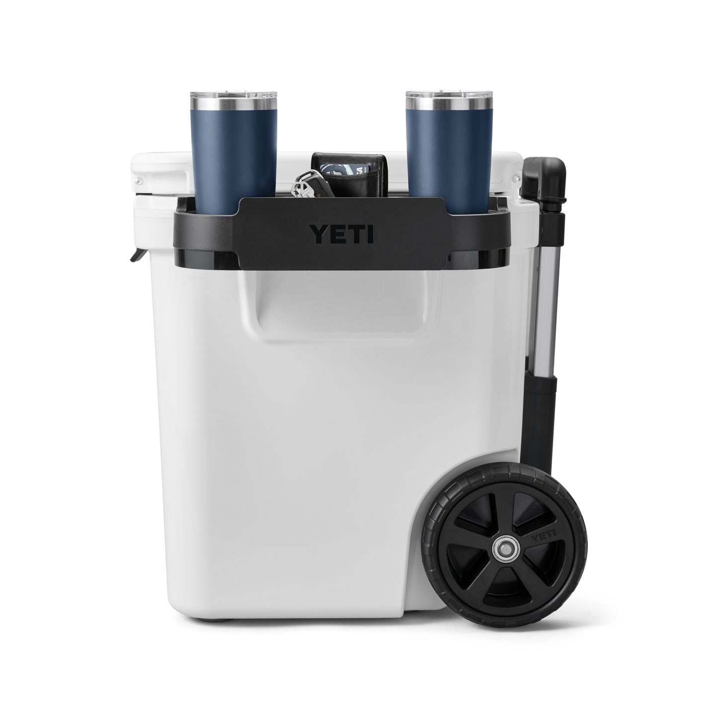 YETI Roadie® Wheeled Cooler Cup Caddy Black