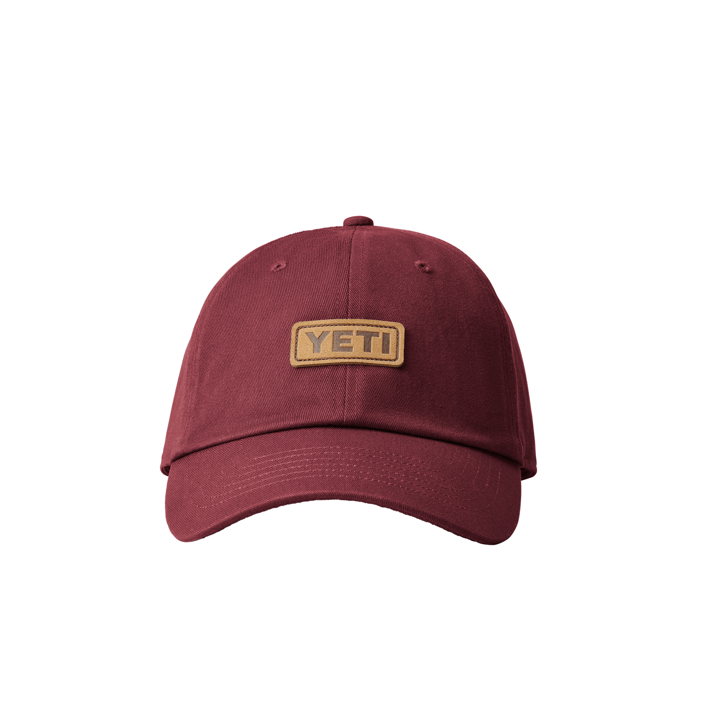 YETI Casquette de baseball Leather Logo Harvest Red