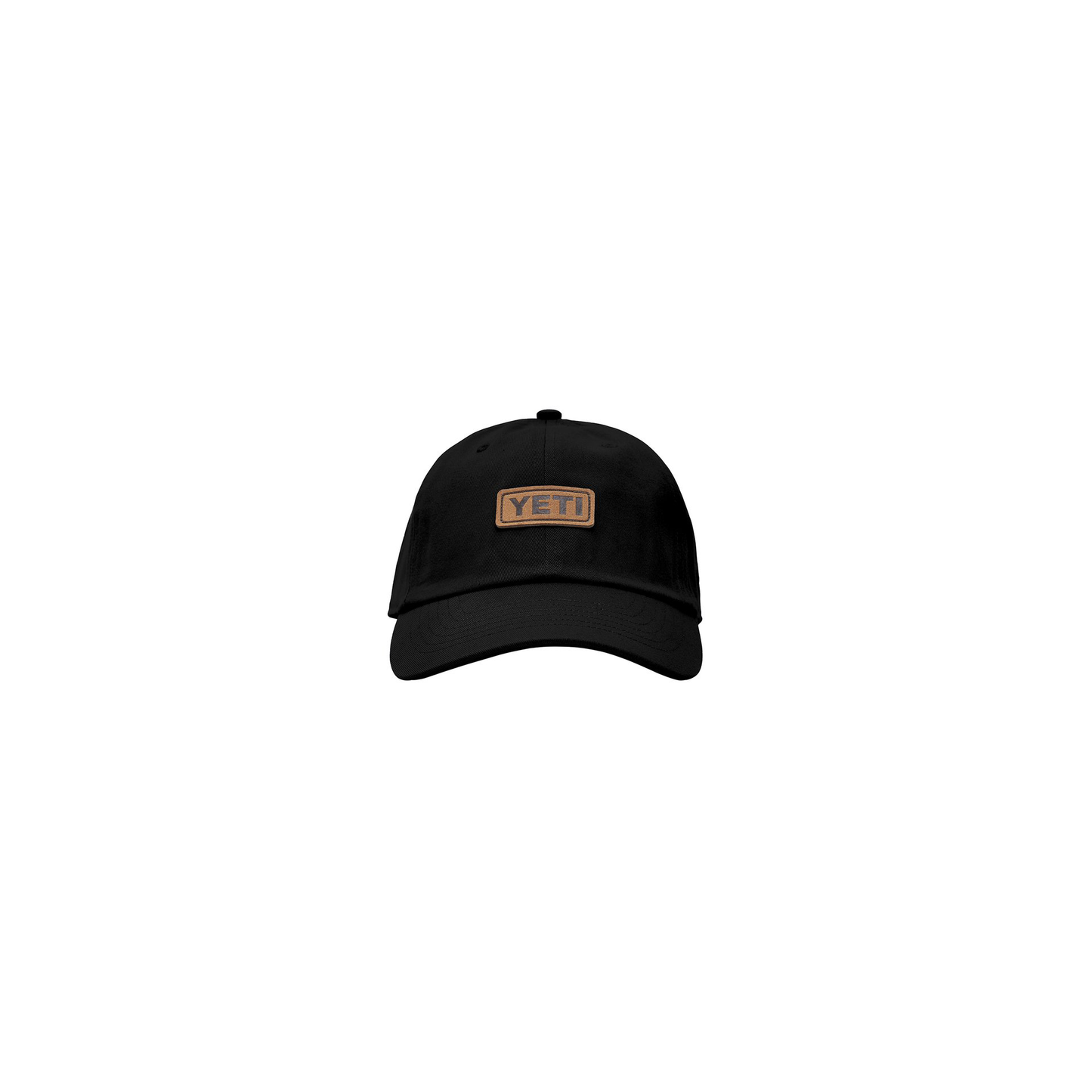 YETI Casquette de baseball Leather Logo Noir