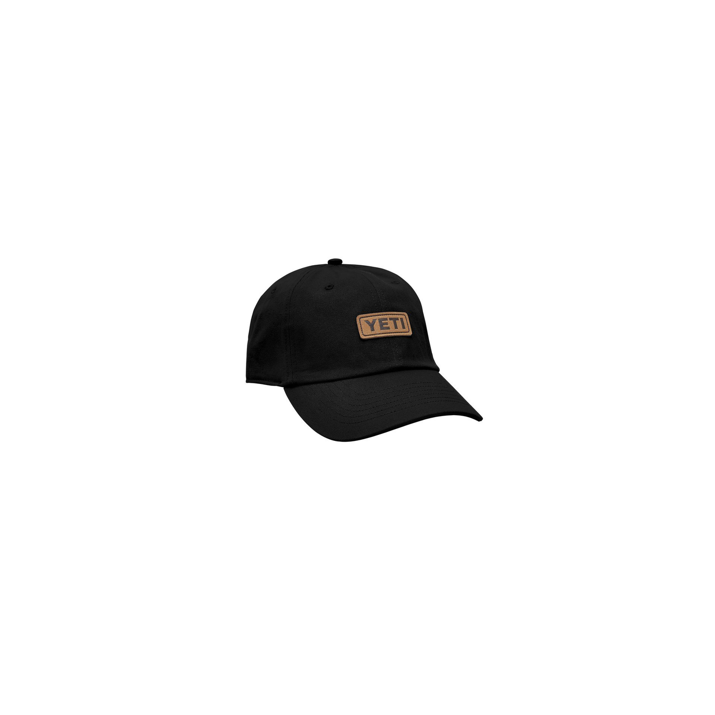 YETI Casquette de baseball Leather Logo Noir