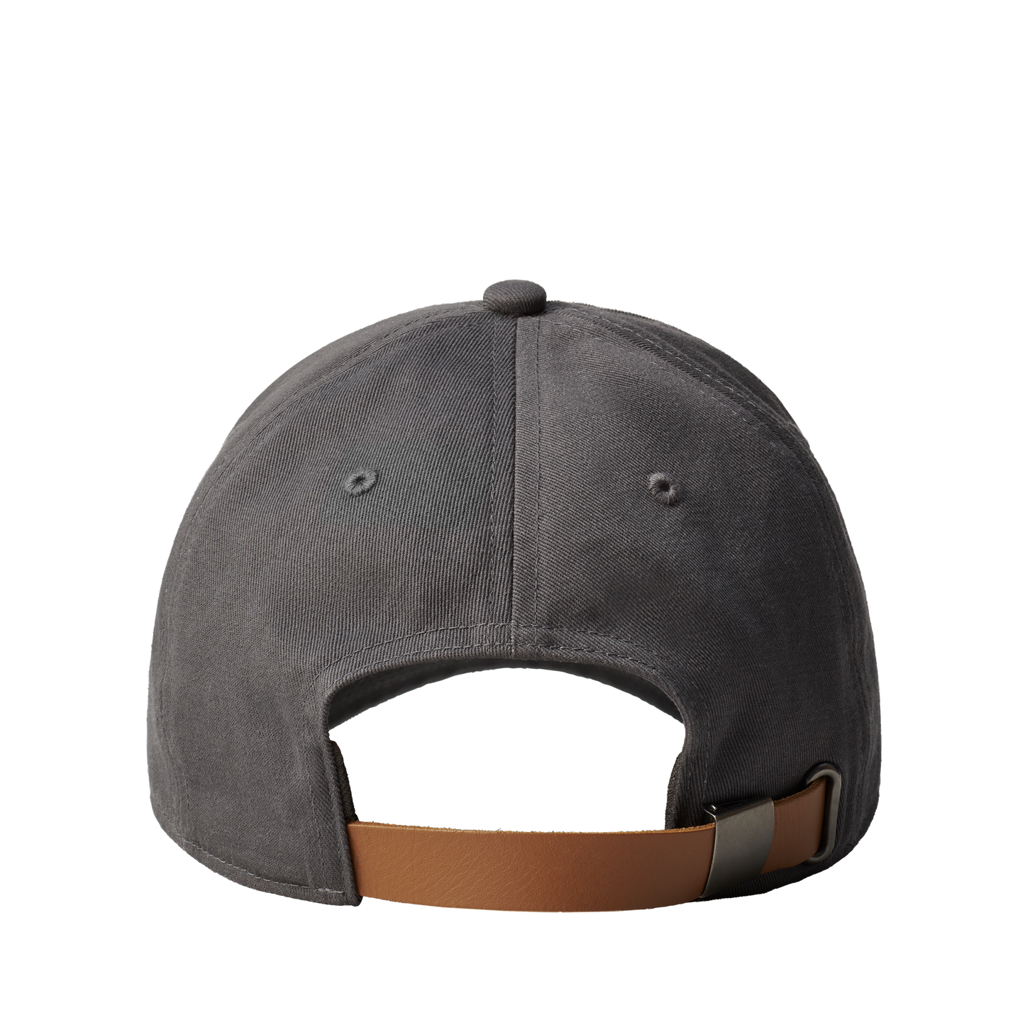 YETI Casquette de baseball Leather Logo Dark Grey