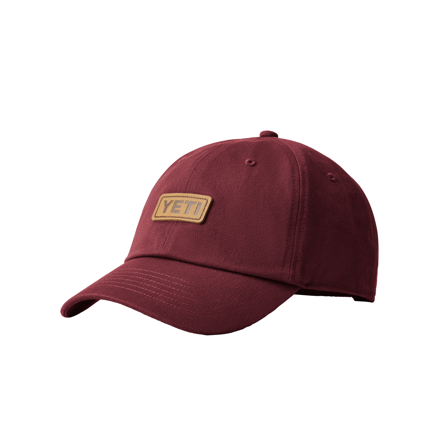 YETI Casquette de baseball Leather Logo Harvest Red