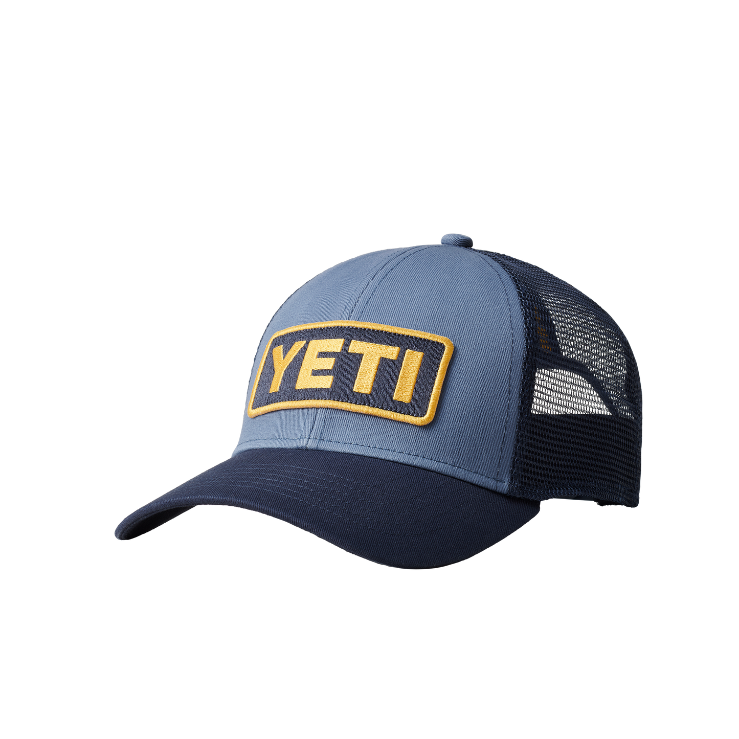 YETI Casquette Trucker Low-Profile Logo Badge Navy/Yellow