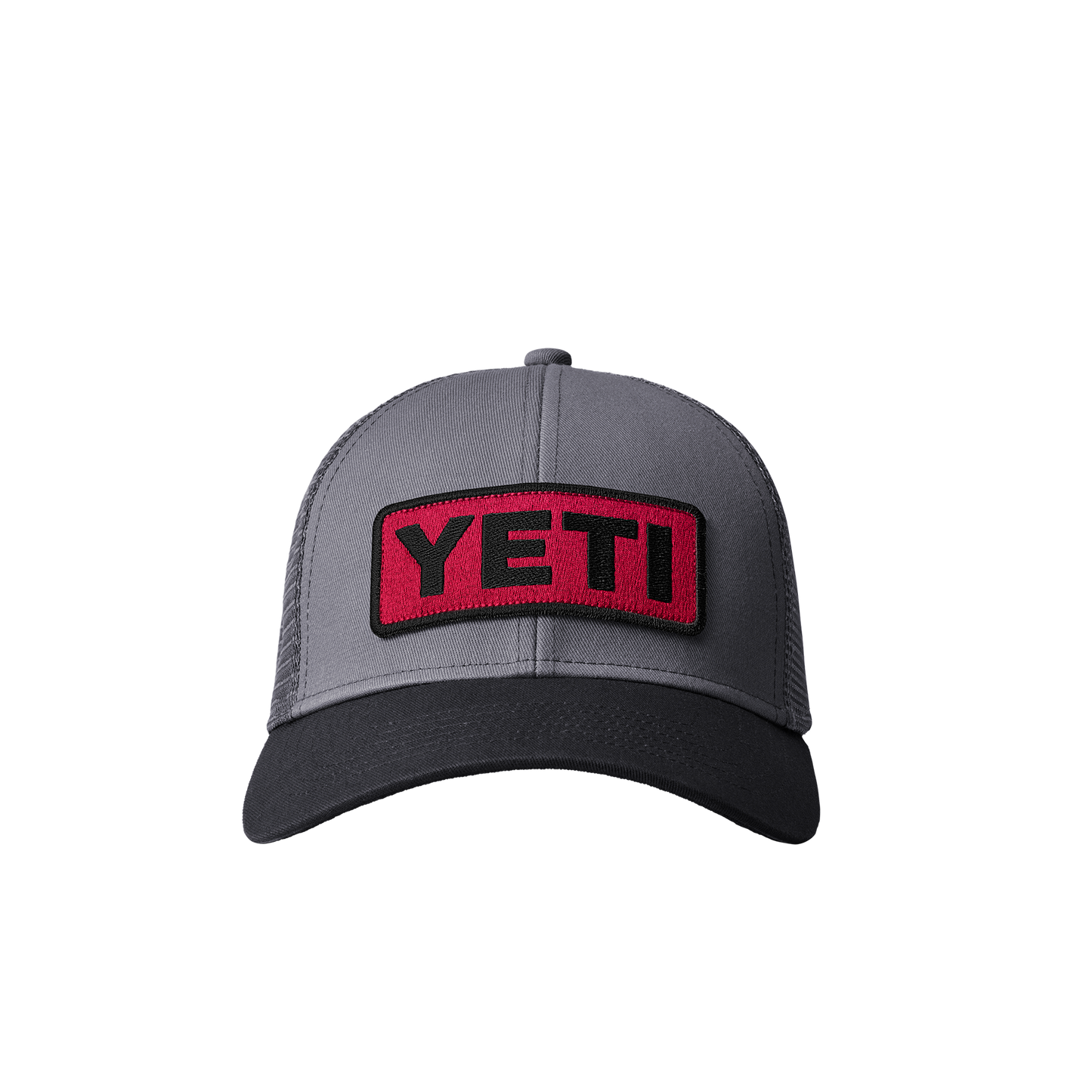 YETI Casquette Trucker Low-Profile Logo Badge Harvest Red/Noir
