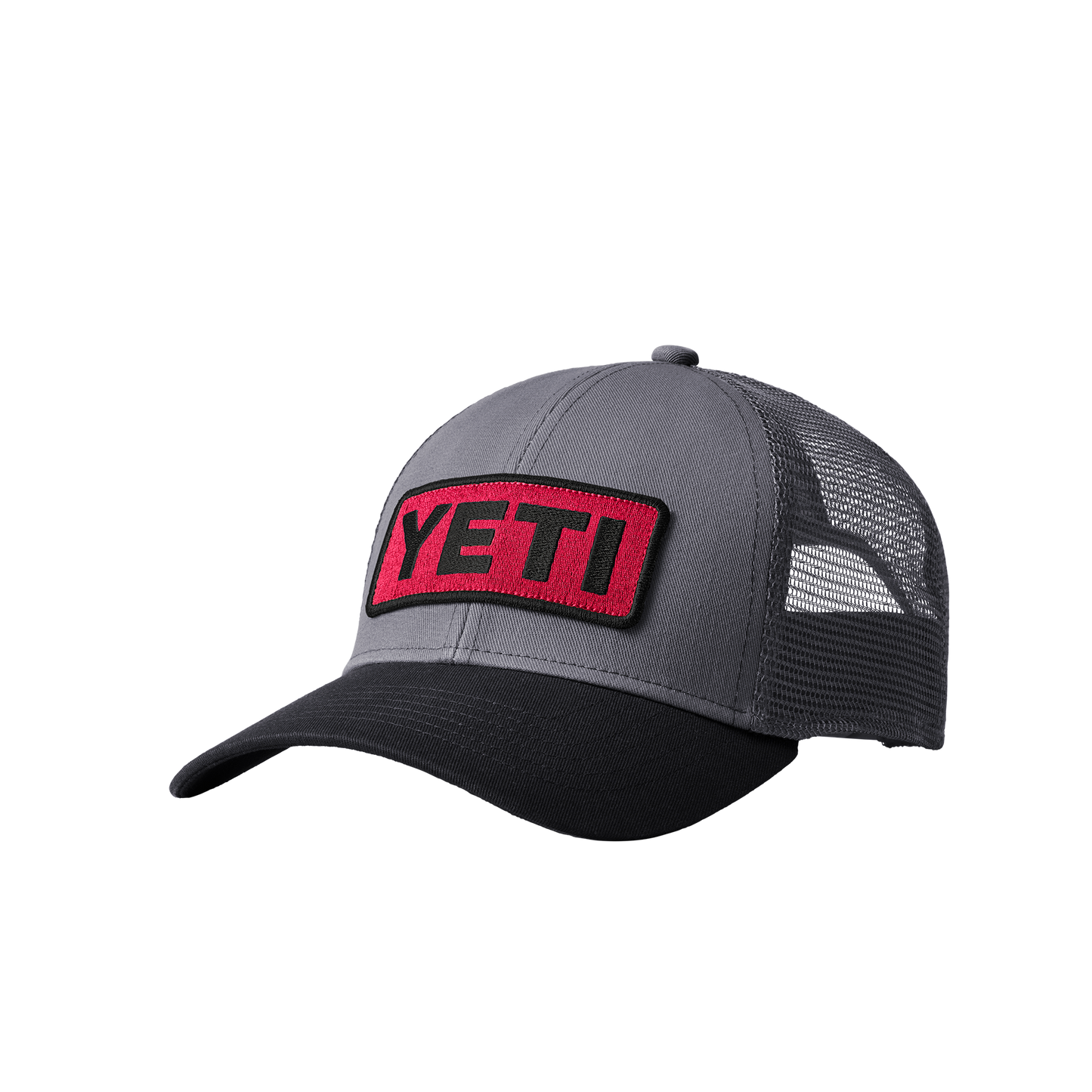 YETI Casquette Trucker Low-Profile Logo Badge Harvest Red/Noir
