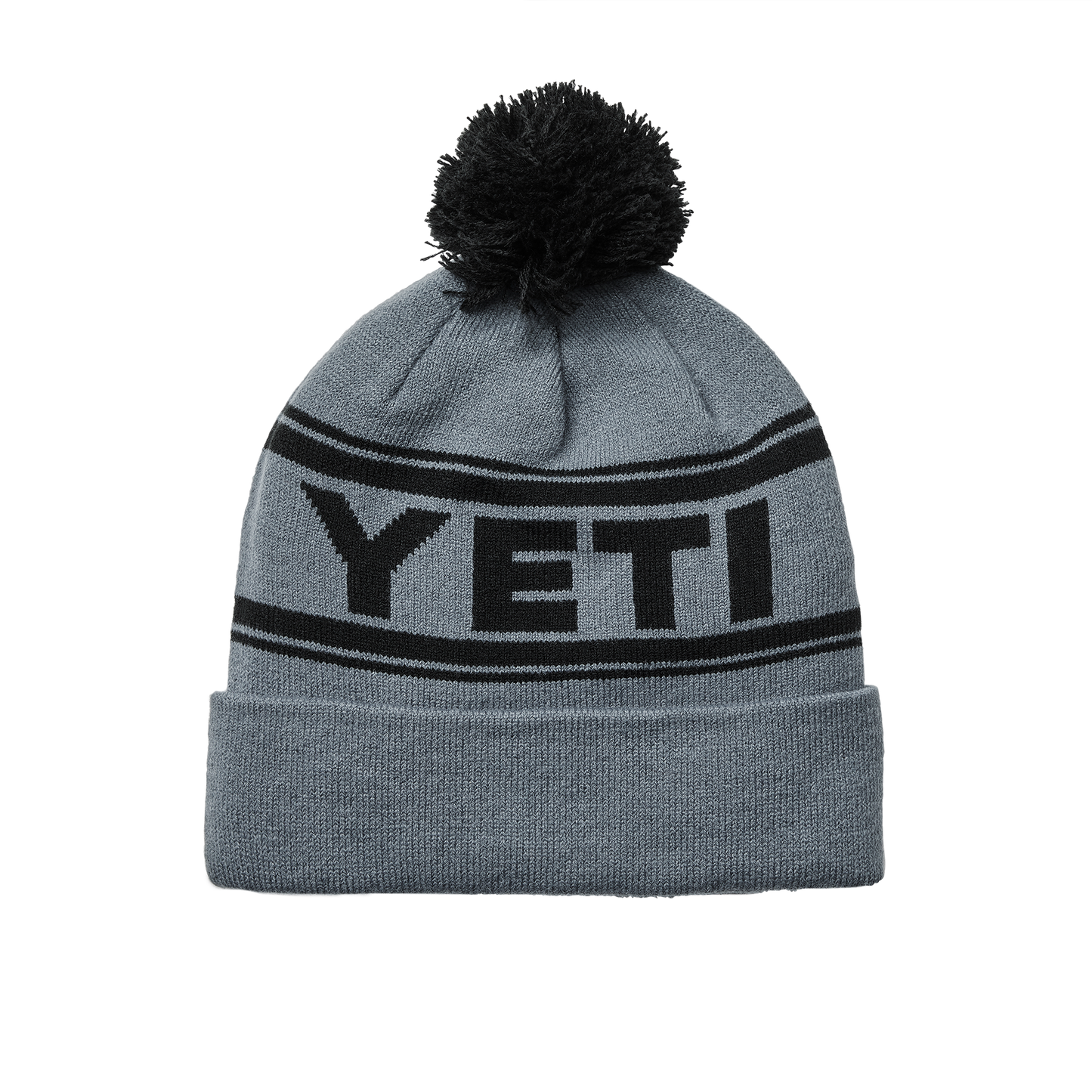 YETI Bonnet Logo Retro Knit Grey/Noir