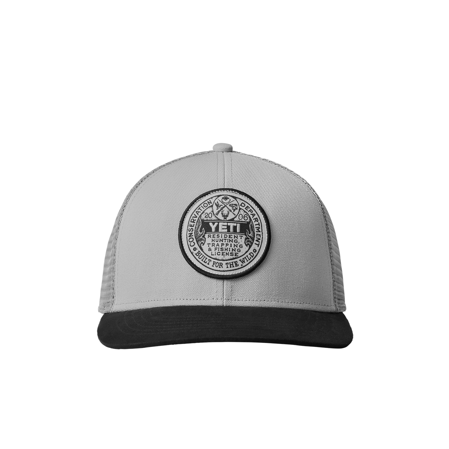 YETI Casquette Trucker Trapping License Grey/Noir
