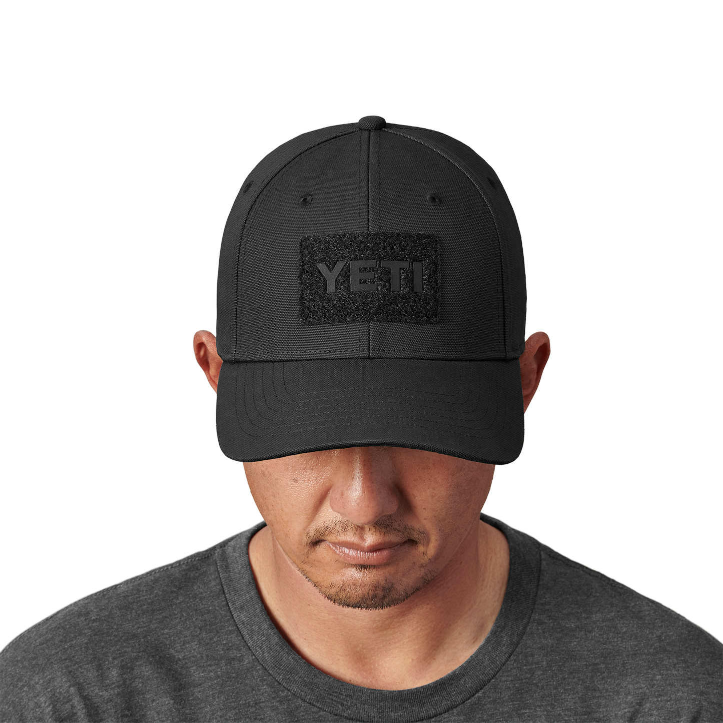 YETI Casquette Velcro Logo Badge Noir