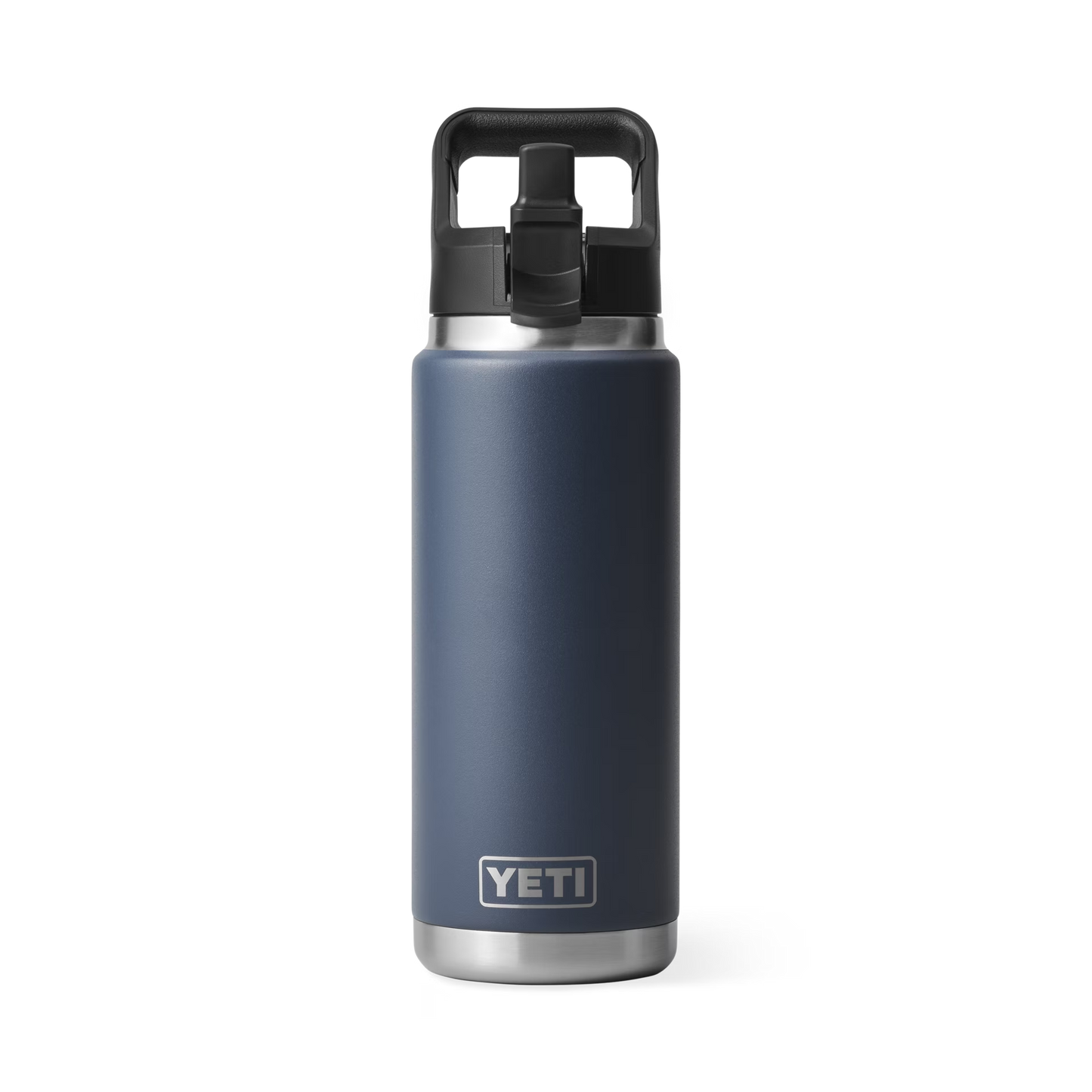 YETI Rambler® Bouteille de 26 oz (739 ml) avec bouchon à paille Navy