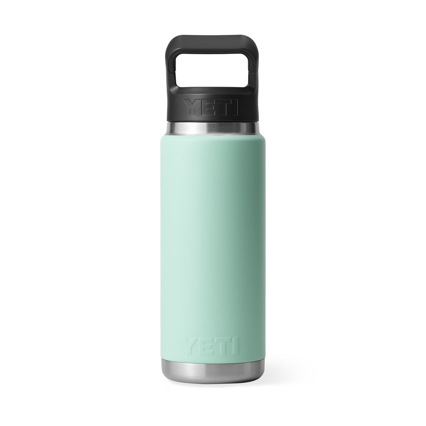 YETI Rambler® Bouteille de 26 oz (739 ml) avec bouchon à paille Sea Foam
