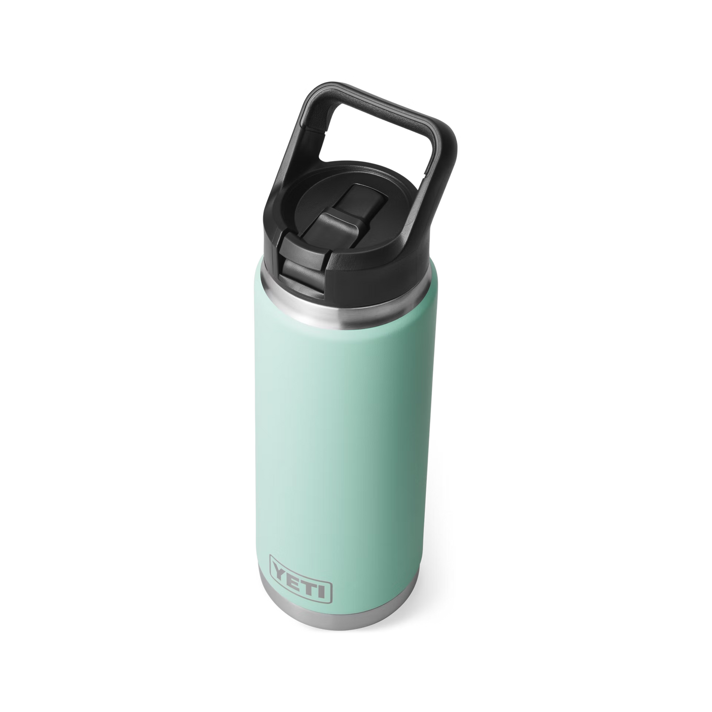 YETI Rambler® Bouteille de 26 oz (739 ml) avec bouchon à paille Sea Foam