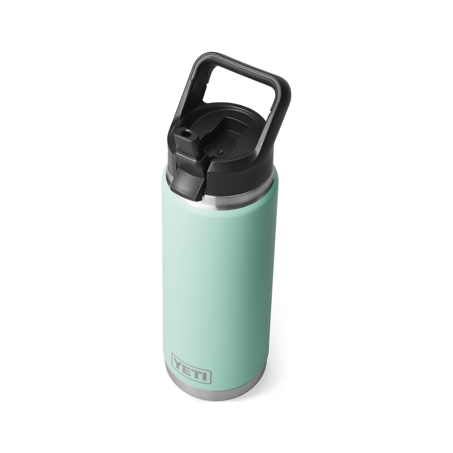 YETI Rambler® Bouteille de 26 oz (739 ml) avec bouchon à paille Sea Foam