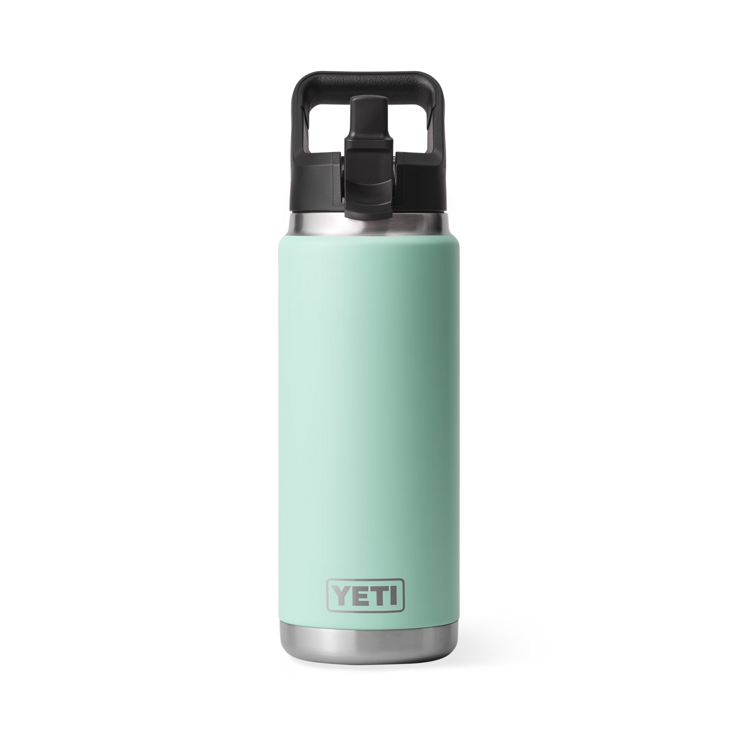YETI Rambler® Bouteille de 26 oz (739 ml) avec bouchon à paille Sea Foam