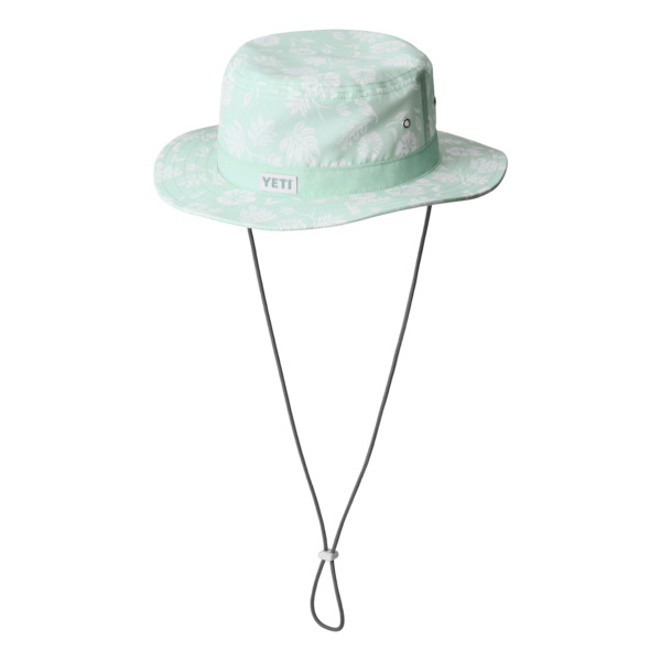 YETI Bob Boonie Floral Print Ice Blue