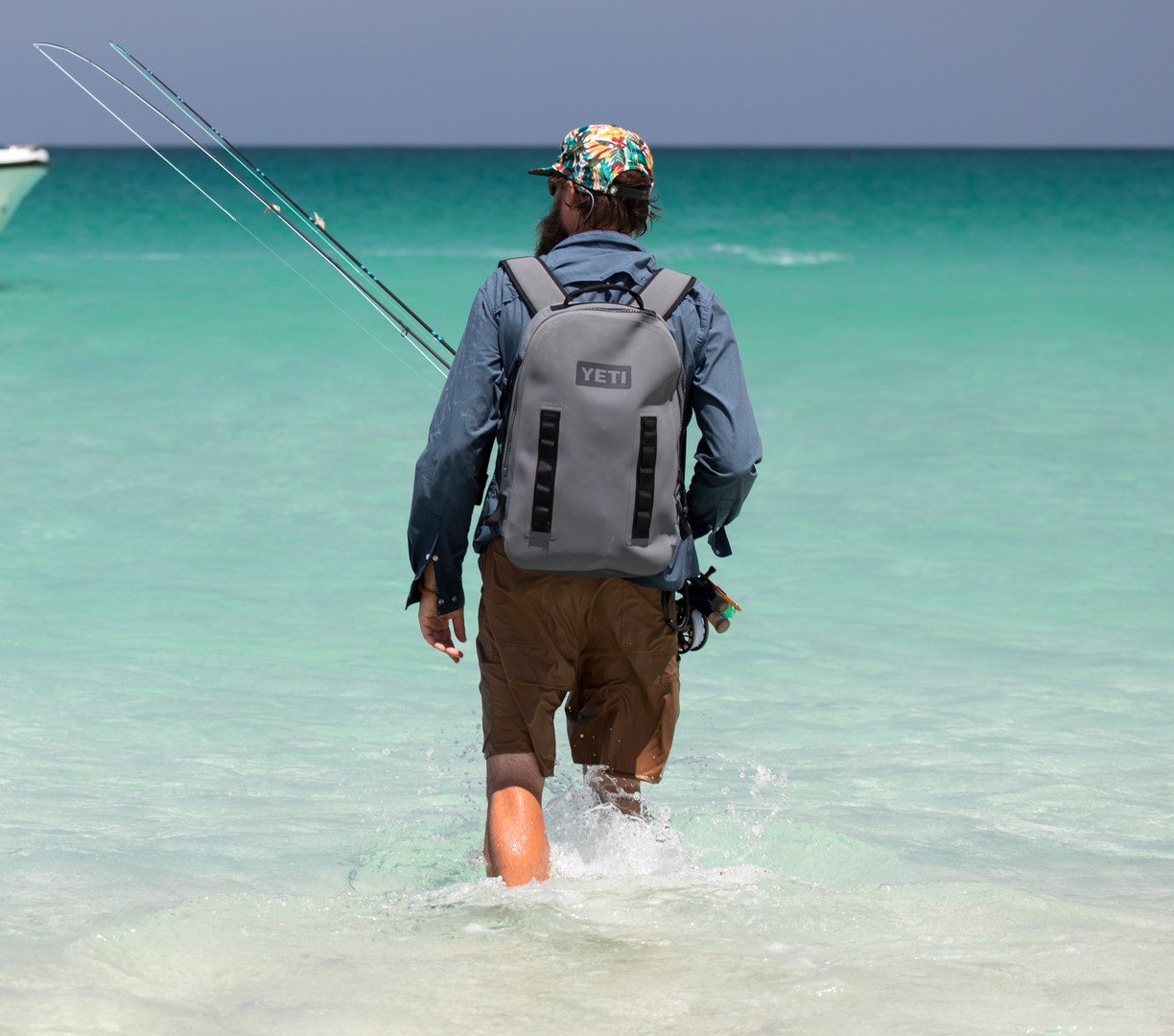 YETI Panga® Sac à dos submersible 28 L Storm Grey