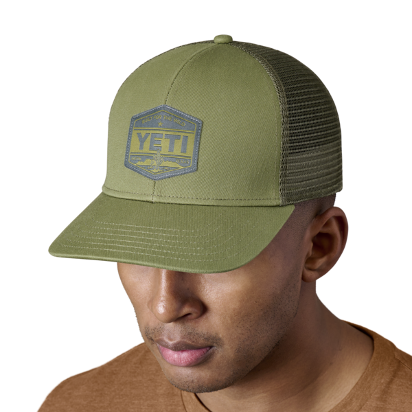 YETI Casquette Trucker BFTW S23 Dark Moss