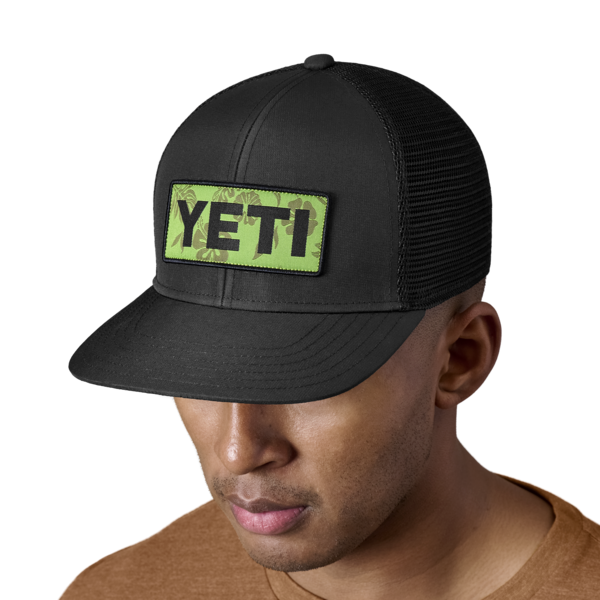 YETI Casquette Trucker Logo Badge Noir