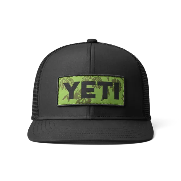 YETI Casquette Trucker Logo Badge Noir