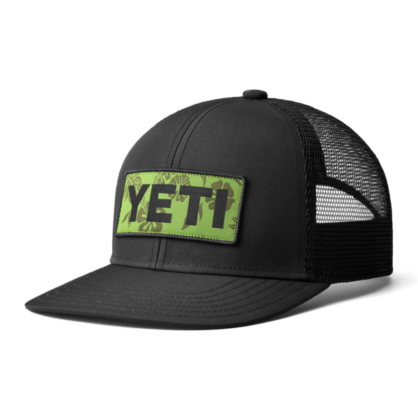 YETI Casquette Trucker Logo Badge Noir