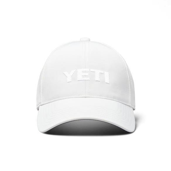 YETI™ Logo Structured Performance Hat White