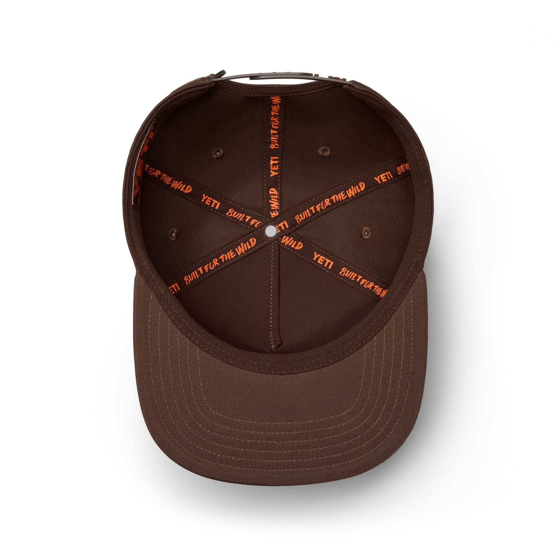 YETI YETI® BFTW Duck Flat Brim Hat Dark Brown