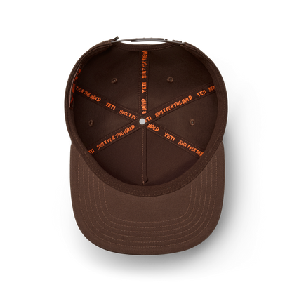 YETI YETI® BFTW Duck Flat Brim Hat Dark Brown