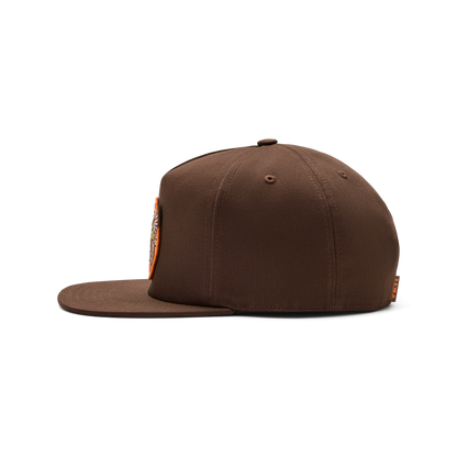 YETI YETI® BFTW Duck Flat Brim Hat Dark Brown