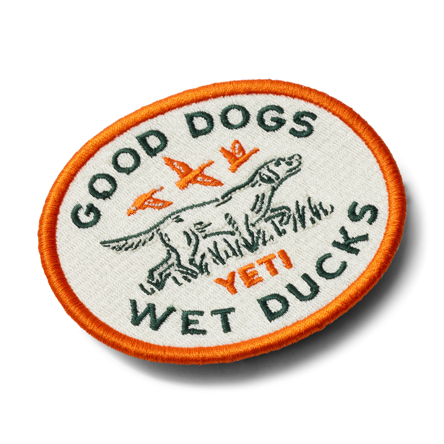 YETI Good Dogs Patch Orange