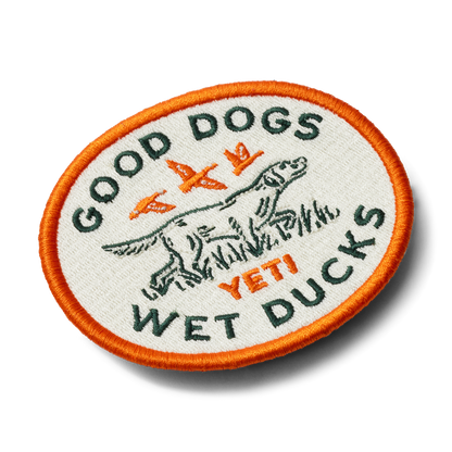 YETI Good Dogs Patch Orange