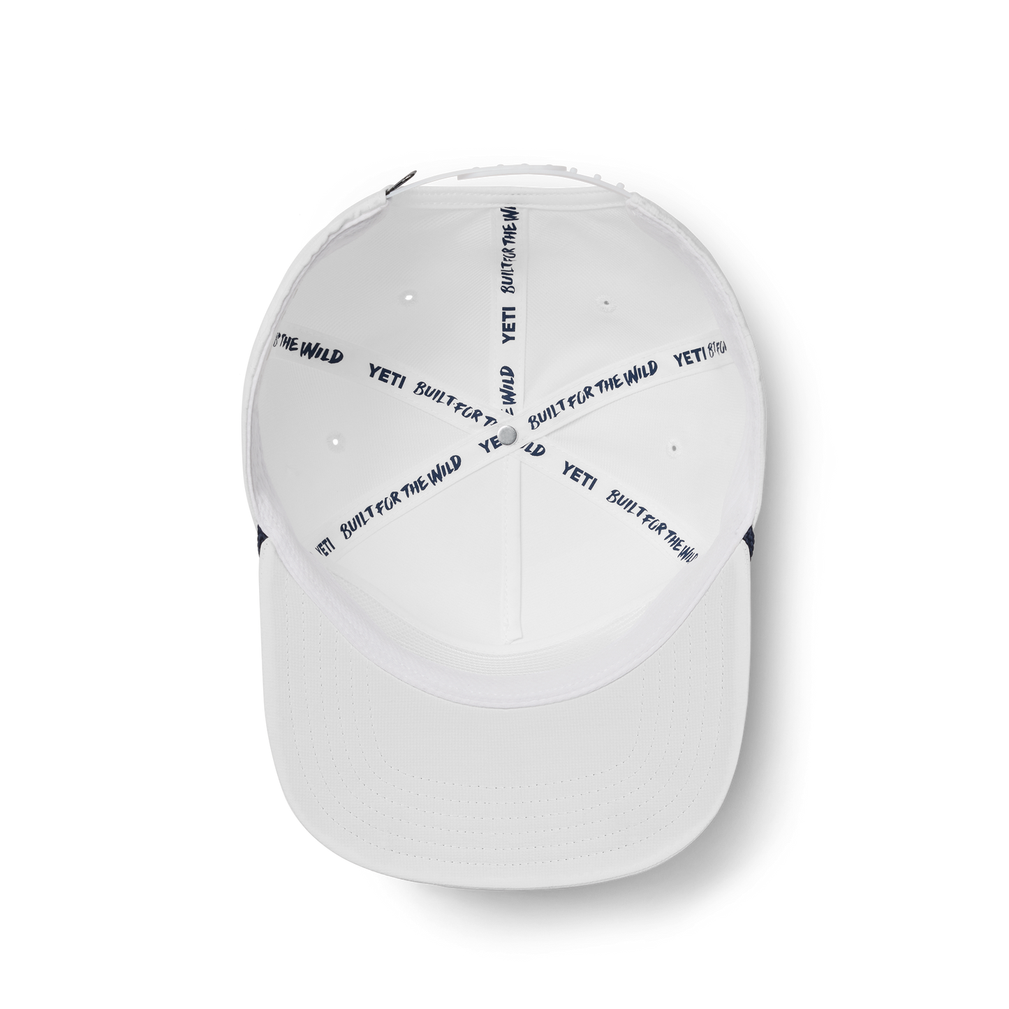 Yeti Coolers® Wildly Stronger Flat Brim Rope Hat White