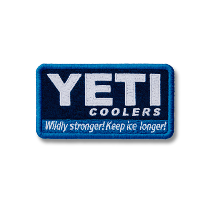 YETI® Collectors' Patches Wildly Stronger Patch