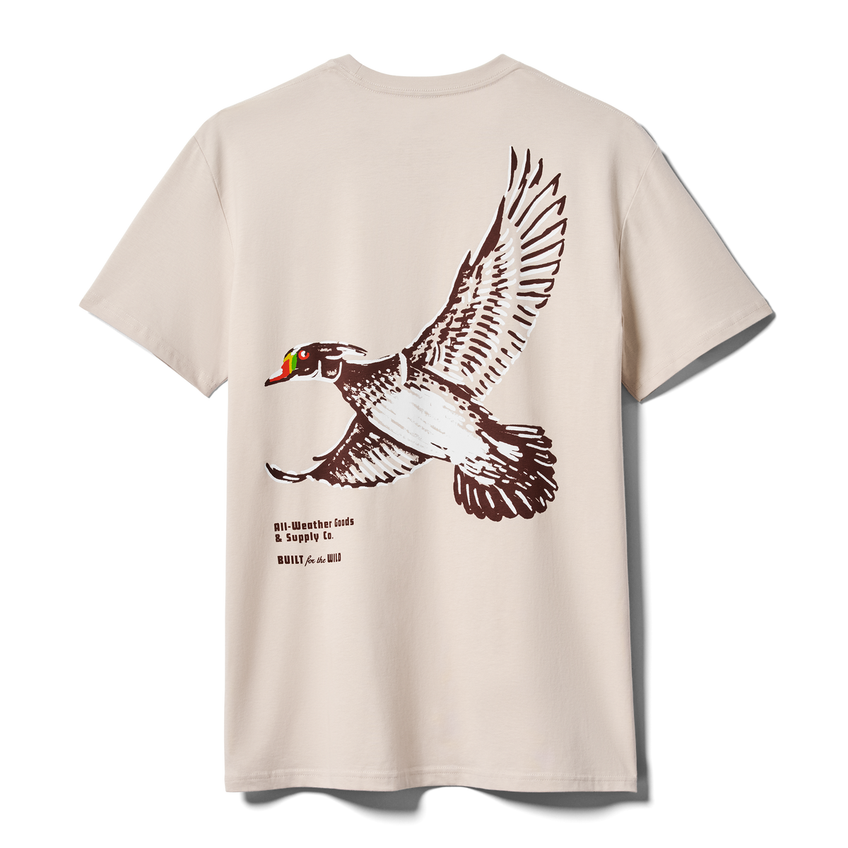 YETI Painted Duck Short Sleeve T-Shirt Bone