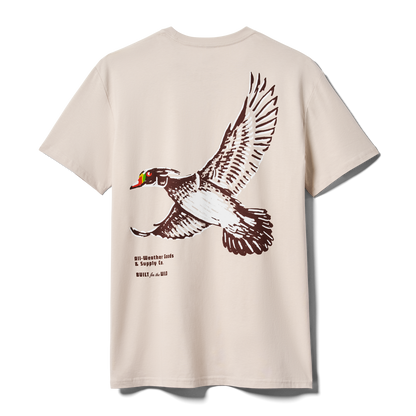 YETI Painted Duck Short Sleeve T-Shirt Bone