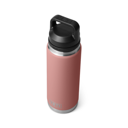 YETI Rambler® Bouteille 26 oz (760 ml) avec bouchon Chug Sandstone Pink