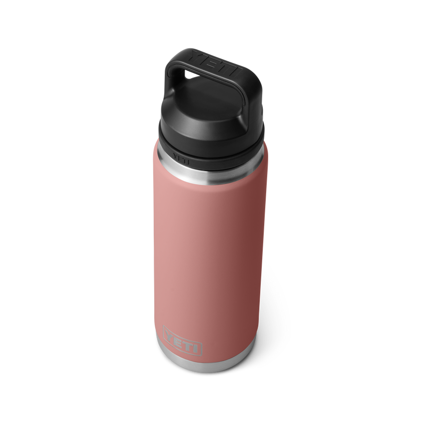 YETI Rambler® Bouteille 26 oz (760 ml) avec bouchon Chug Sandstone Pink