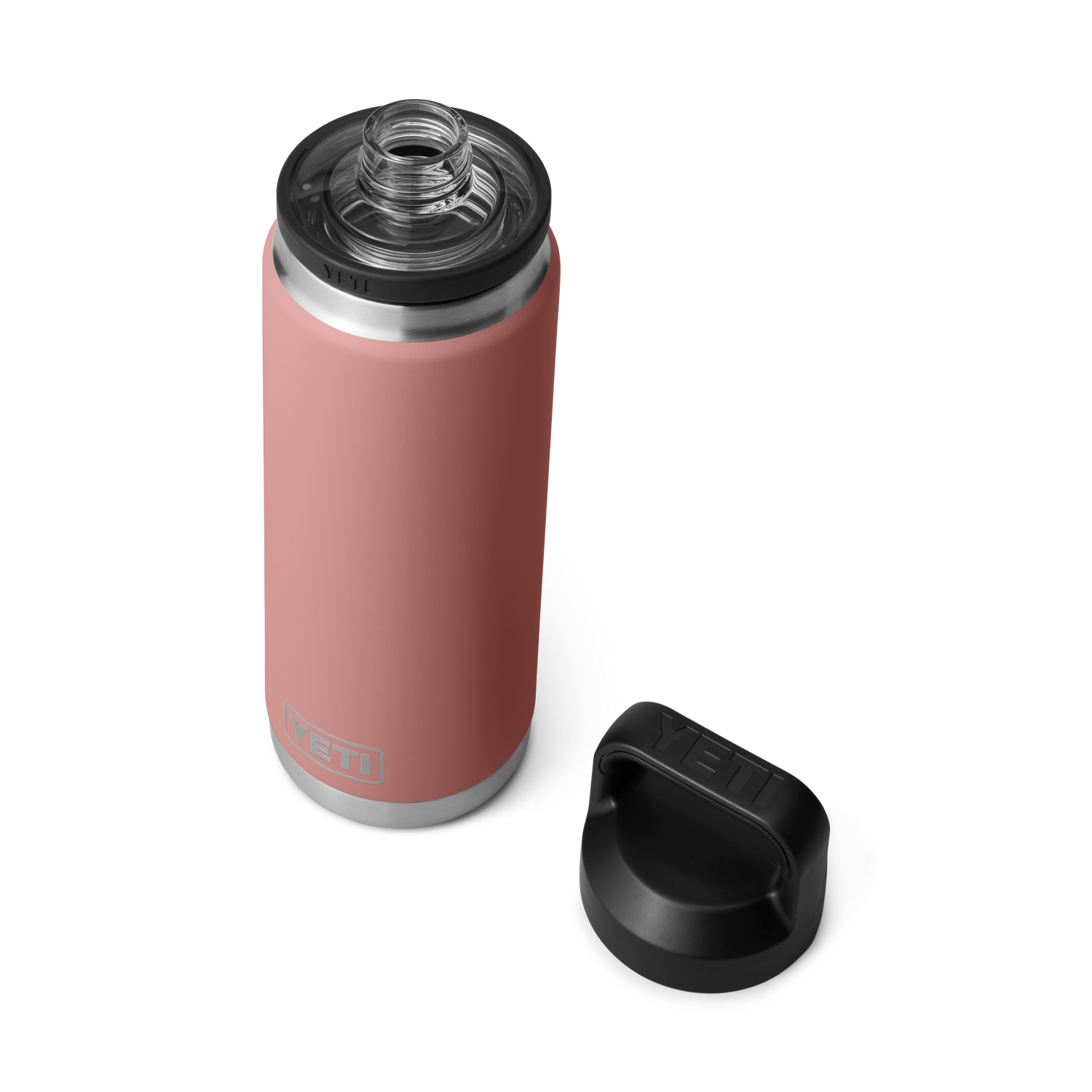 YETI Rambler® Bouteille 26 oz (760 ml) avec bouchon Chug Sandstone Pink