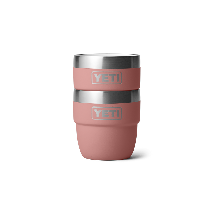 YETI Rambler® Tasse empilable de 4 oz (118 ml) Sandstone Pink