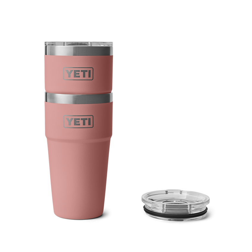 YETI Rambler® Verre empilable de 20 oz (591 ml) Sandstone Pink