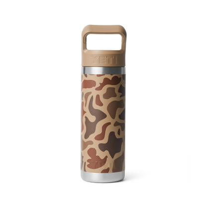 YETI Rambler® Bouteille 18 oz (532 ml) Wetlands Camo