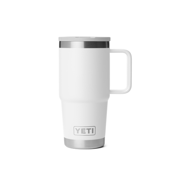 YETI Rambler® 20 oz (591 ml) Travel Straw Mug White
