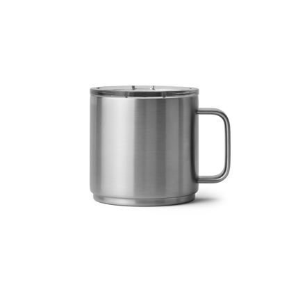 Tasse empilable Rambler® YETI 14 oz (414 ml) Stainless Steel