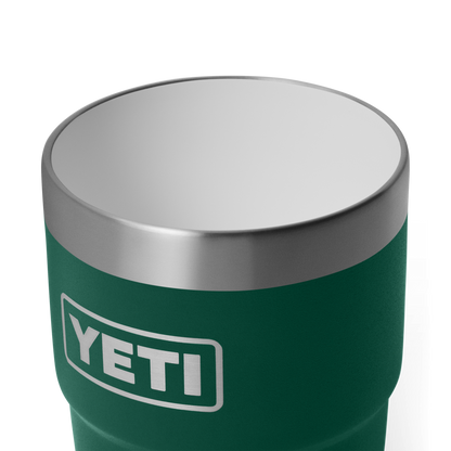 Tasse empilable Rambler® YETI 8 oz (236 ml) Black Forest Green