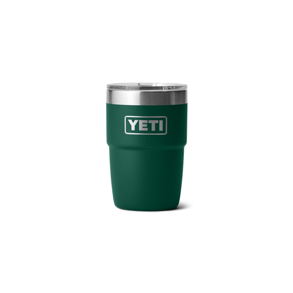 Tasse empilable Rambler® YETI 8 oz (236 ml) Black Forest Green