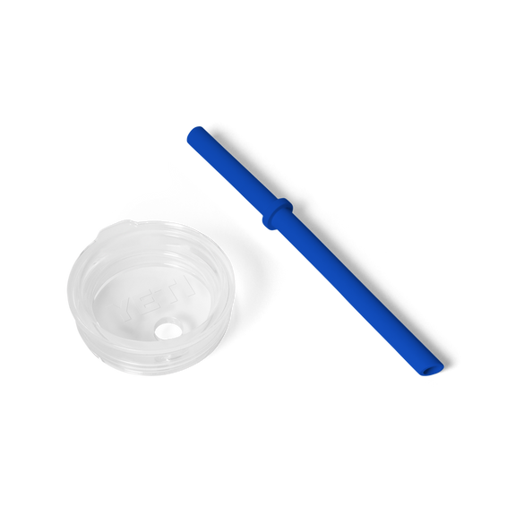 YETI Rambler® Small Silicone Straw Lid Royal Blue