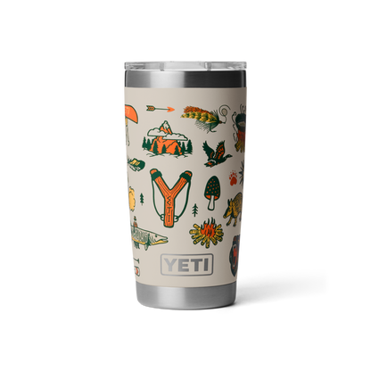 YETI Rambler® 20 oz (591 ml) Tumbler Cape Summer Camp