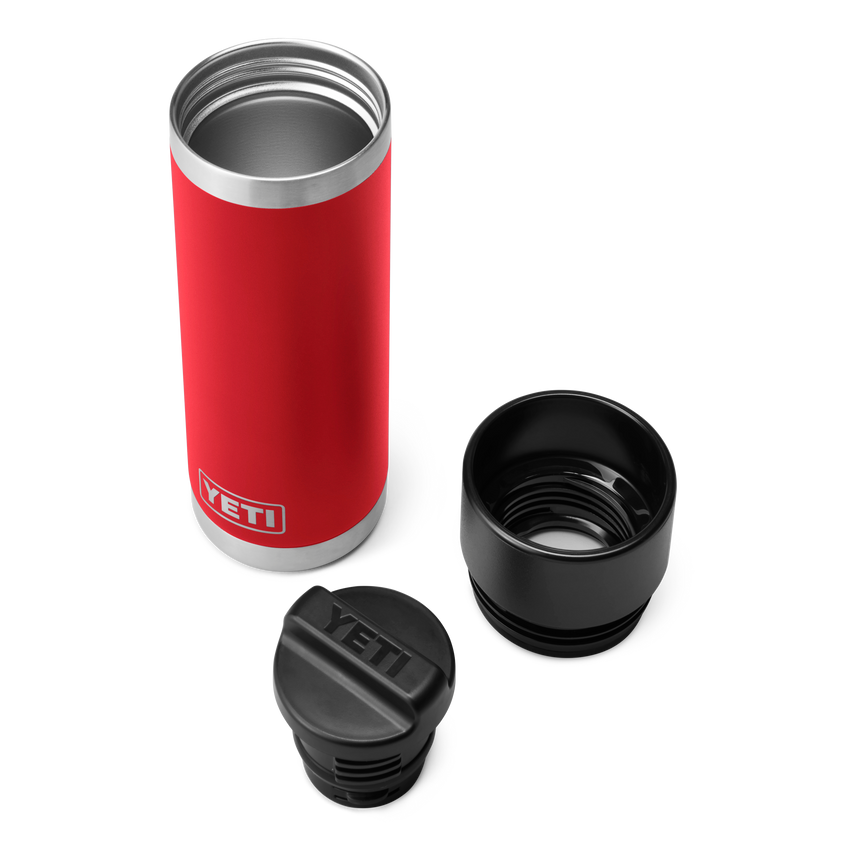 YETI Rambler® Bouteille 18 oz (532 ml) avec bouchon Hotshot Rescue Red