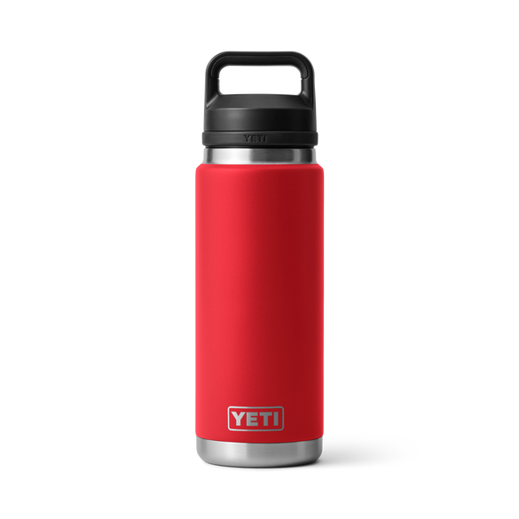 YETI Rambler® Bouteille 26 oz (760 ml) avec bouchon Chug Rescue Red